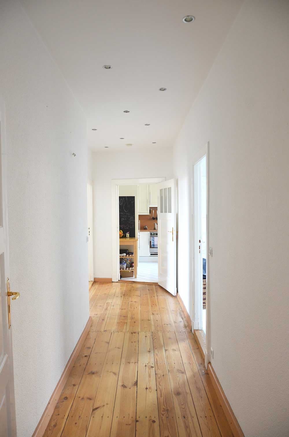 Blick in ein Wohnungsflur
