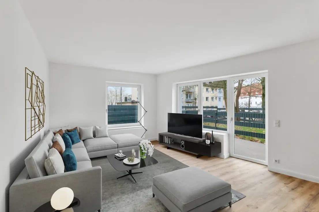 Bild 1 Traumhaft sanierte Gartenwohnung | Hamburg, Harburg | 146.56m² | 525.000€