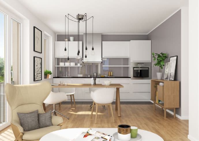 Bild 2 Vergleichsweise günstiges Neubauobjekt in Berlin | Berlin, Altglienicke | 64.55m² | 364.000€