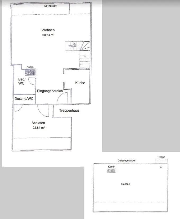 Bild 6 Schöne 3-Zimmer-Maisonette-Wohnung nördlich von München | Pfaffenhofen an der Ilm, Scheyern | 108m² | 229.000€